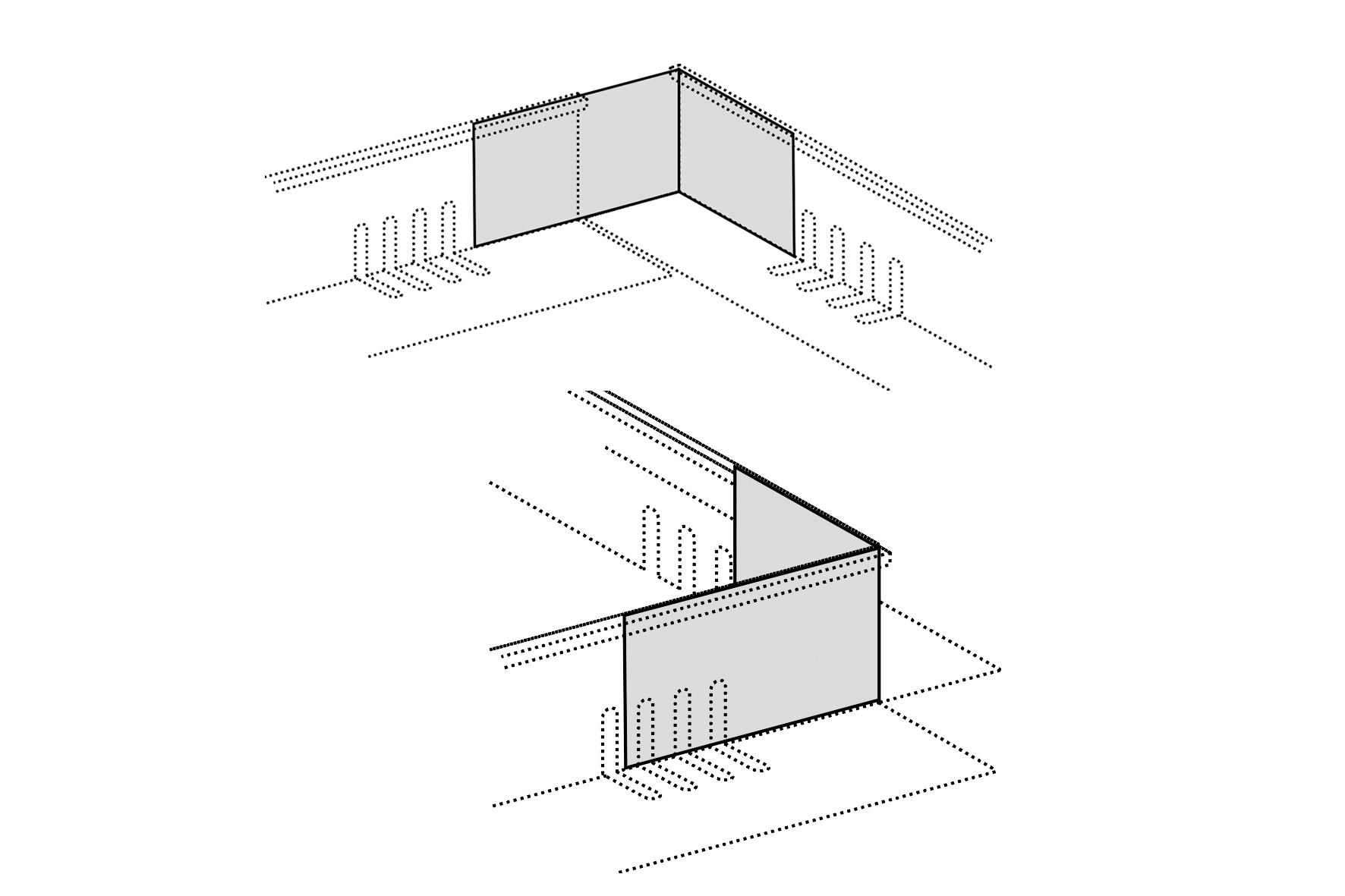 Zinco Eckverbinder KL 60/80 für Höhe 60 mm, Winkel 90°