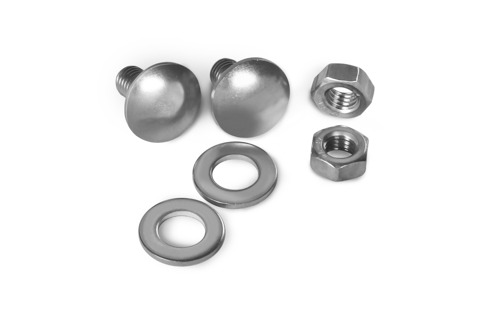 Zinco Schraubensets Ost-West Edelstahl, 1 Pack, für 25 Rahmenpaare
