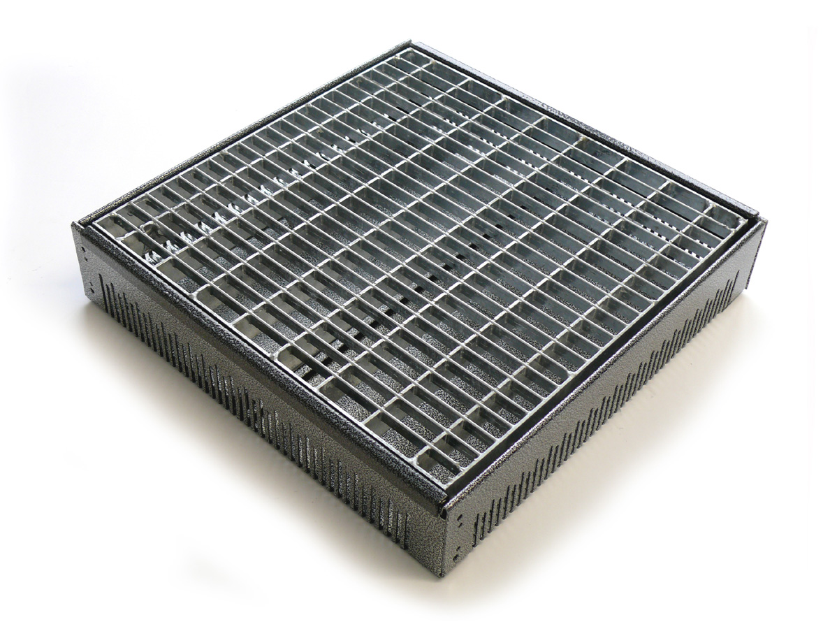 Zinco Kontrollschacht KS 6/30-GR Höhe 6 cm, mit Gitterrost