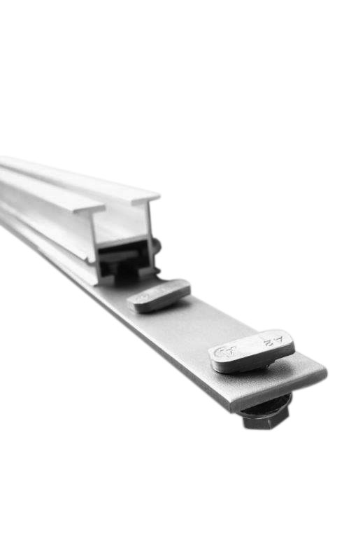 Zinco Schienenverbinder für SMP 38/33 und KP 40/40