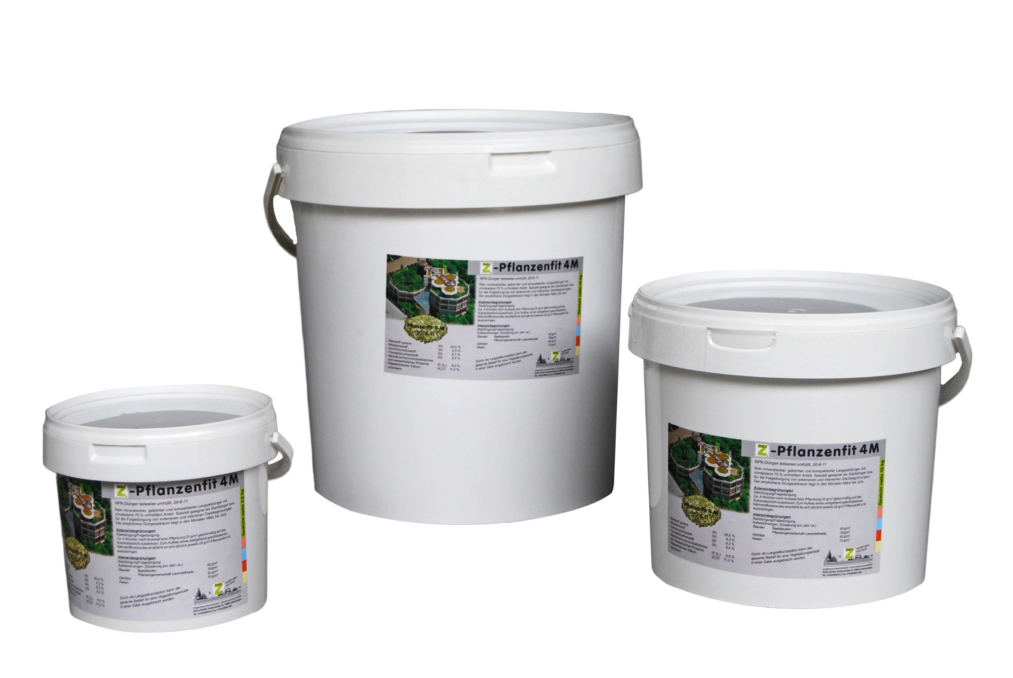 Zinco Pflanzenfit 4 M NPK 23/5/10, Gebinde à 2,5 kg