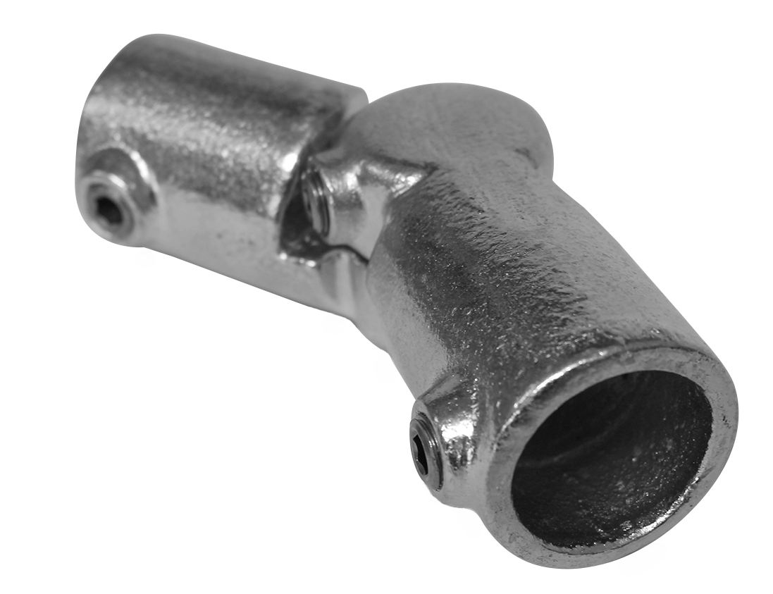 Zinco Eckverbinder für Handlauf verstellbar