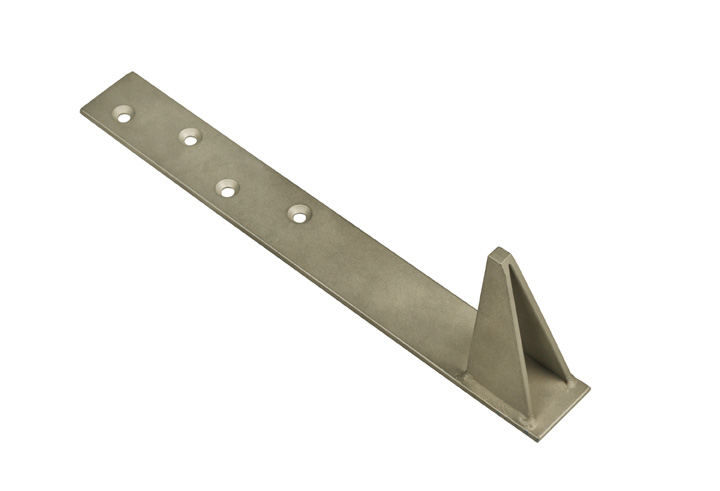 Zinco Traufschubhalter TSH 100 für Traufprofile, massiver Edelstahl