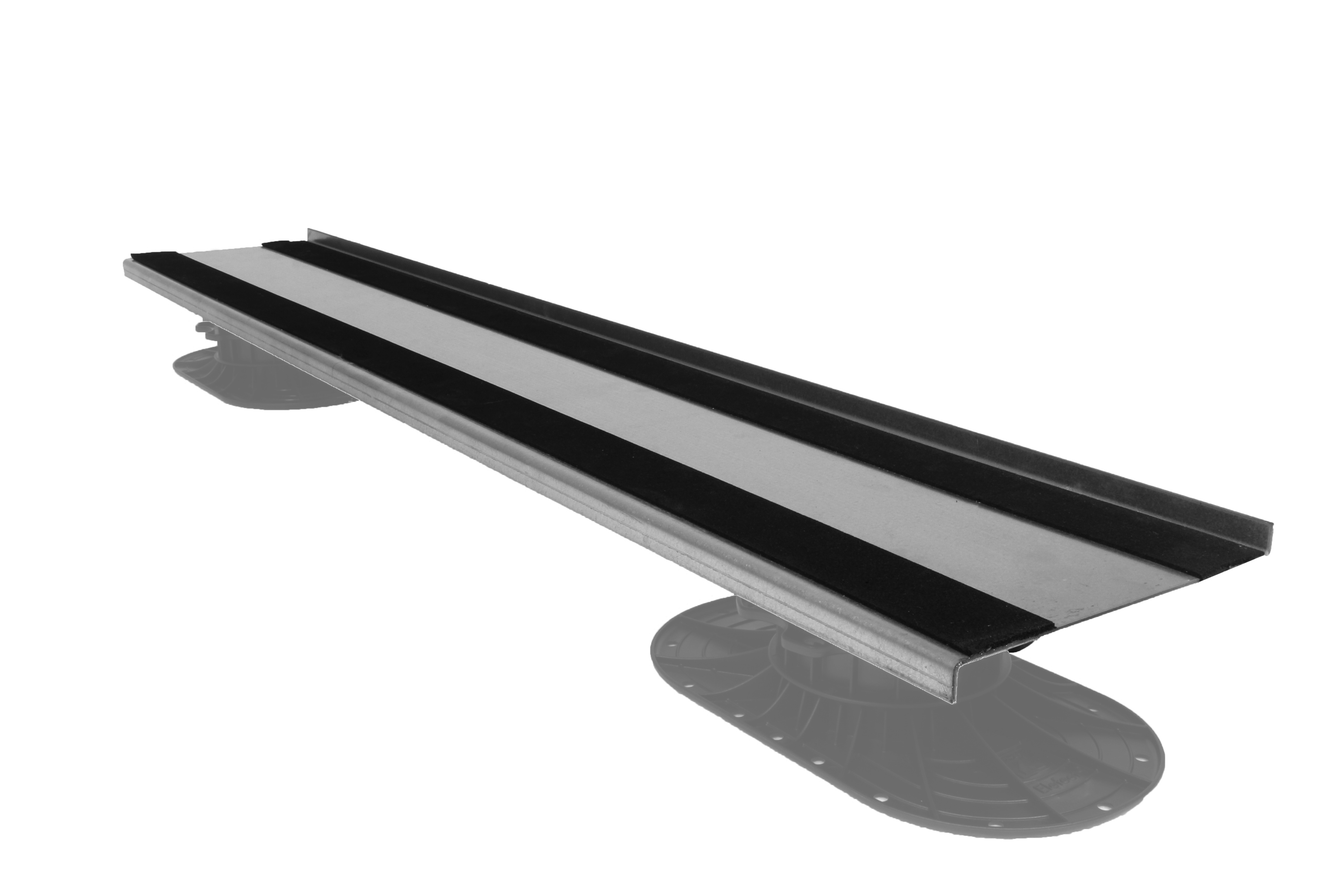 Zinco Elefeet Gehrungs- und Randauflager Länge ca. 2 m, Breite ca.17 cm