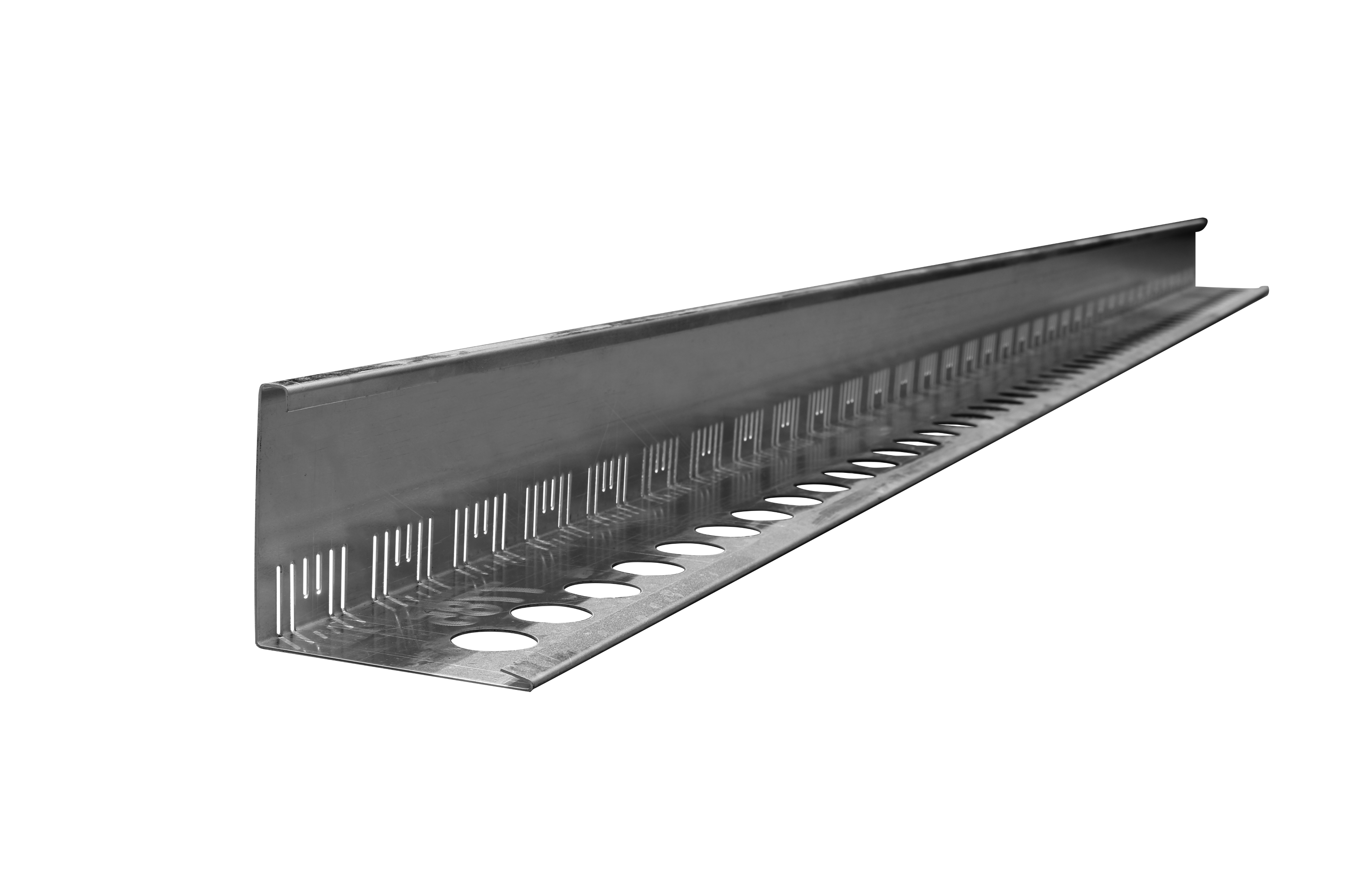 Zinco Dachtraufprofil DP 120-E, Höhe 120 mm, Länge 3 m, Edelstahl 0,8 mm