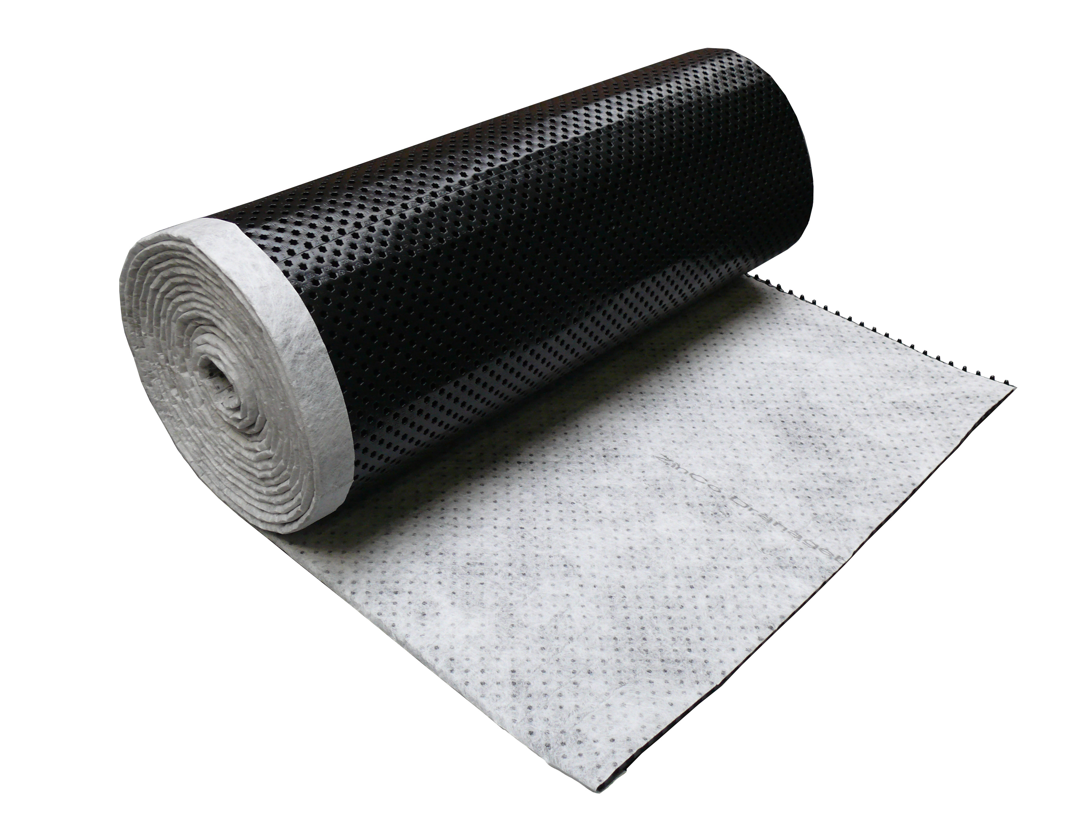 Zinco Dränagebahn DBV 10, Rolle ca. 1,04 x 12 m, Höhe ca. 10 mm