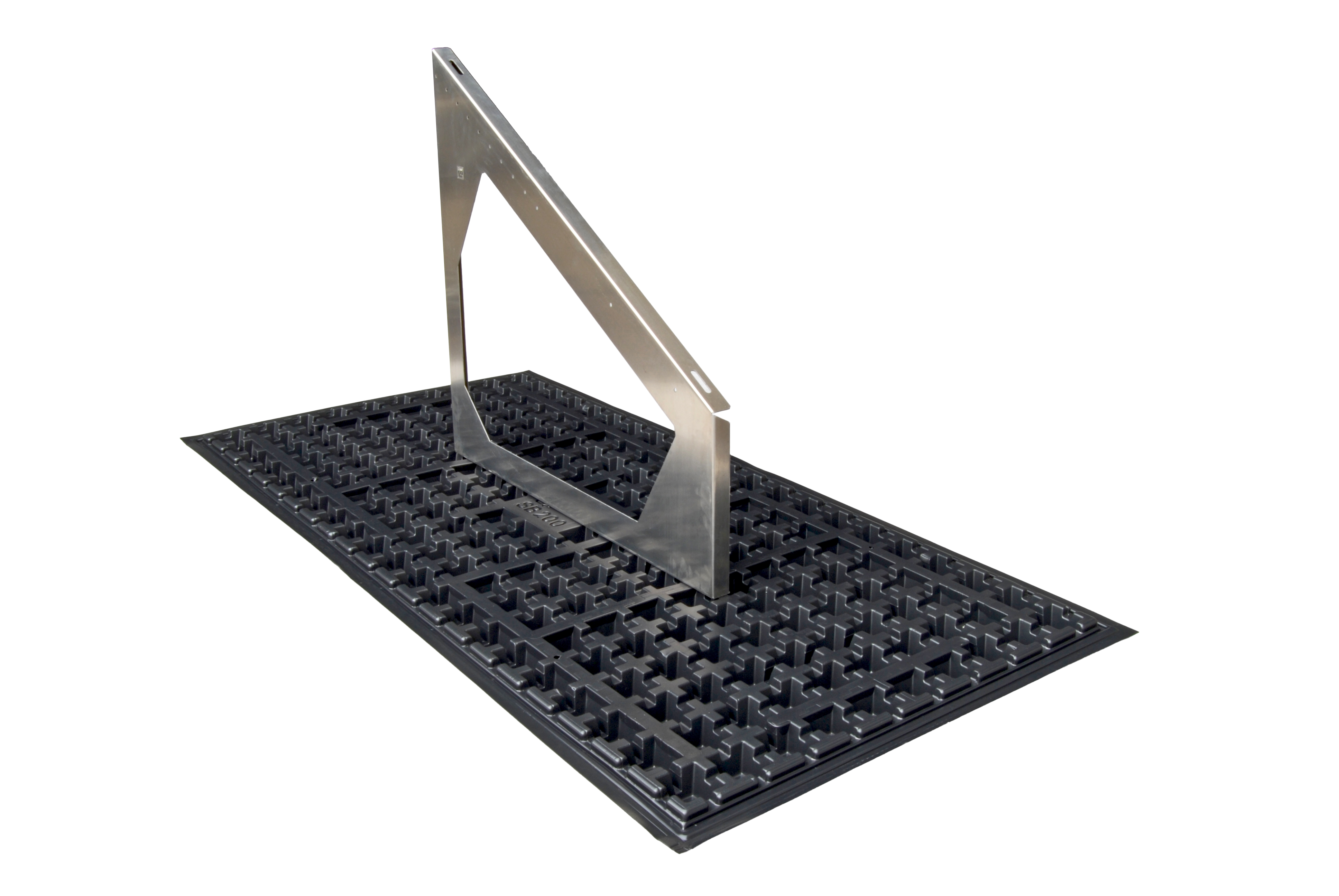 ZinCo Solargrundrahmen SGR 20 Länge 950 mm, Höhen 350/700 mm
