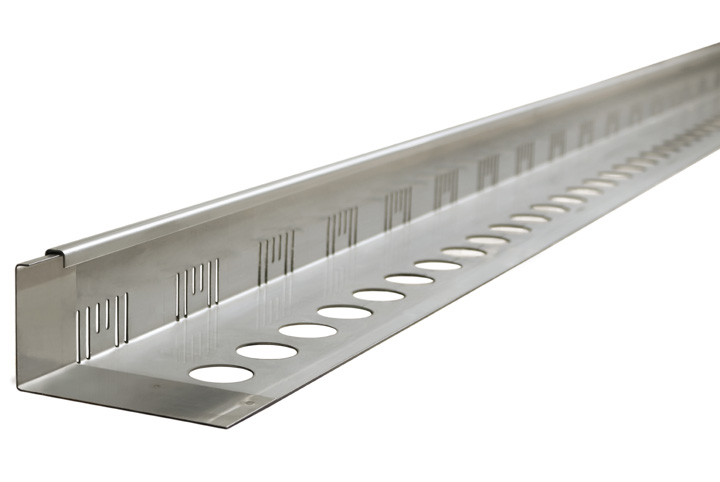 Zinco Traufprofil TRP 80, Höhe 80 mm, Länge 3 m