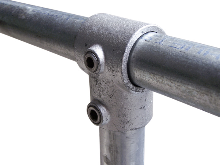 Zinco Geländer-Handlauf, Stahl feuerverzinkt,  Länge 6,0 m