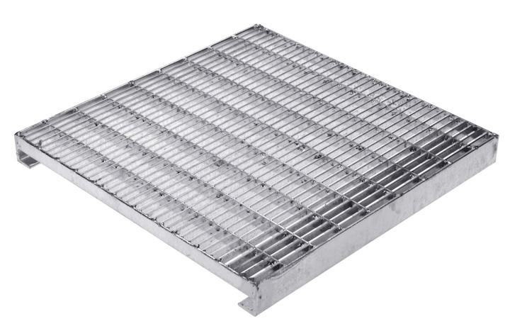 Zinco Terrassenrost TR-F 40 x 40, Fixhöhe 4 cm, Außenmaß ca. 40 x 40 cm