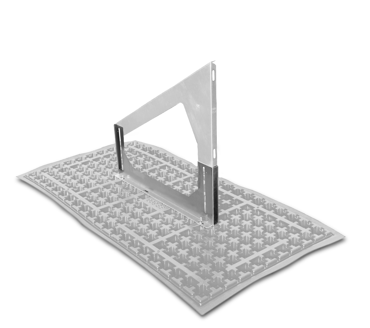 Zinco Höhenverstellung SGR-HV aus Aluminium, Länge ca. 950 mm
