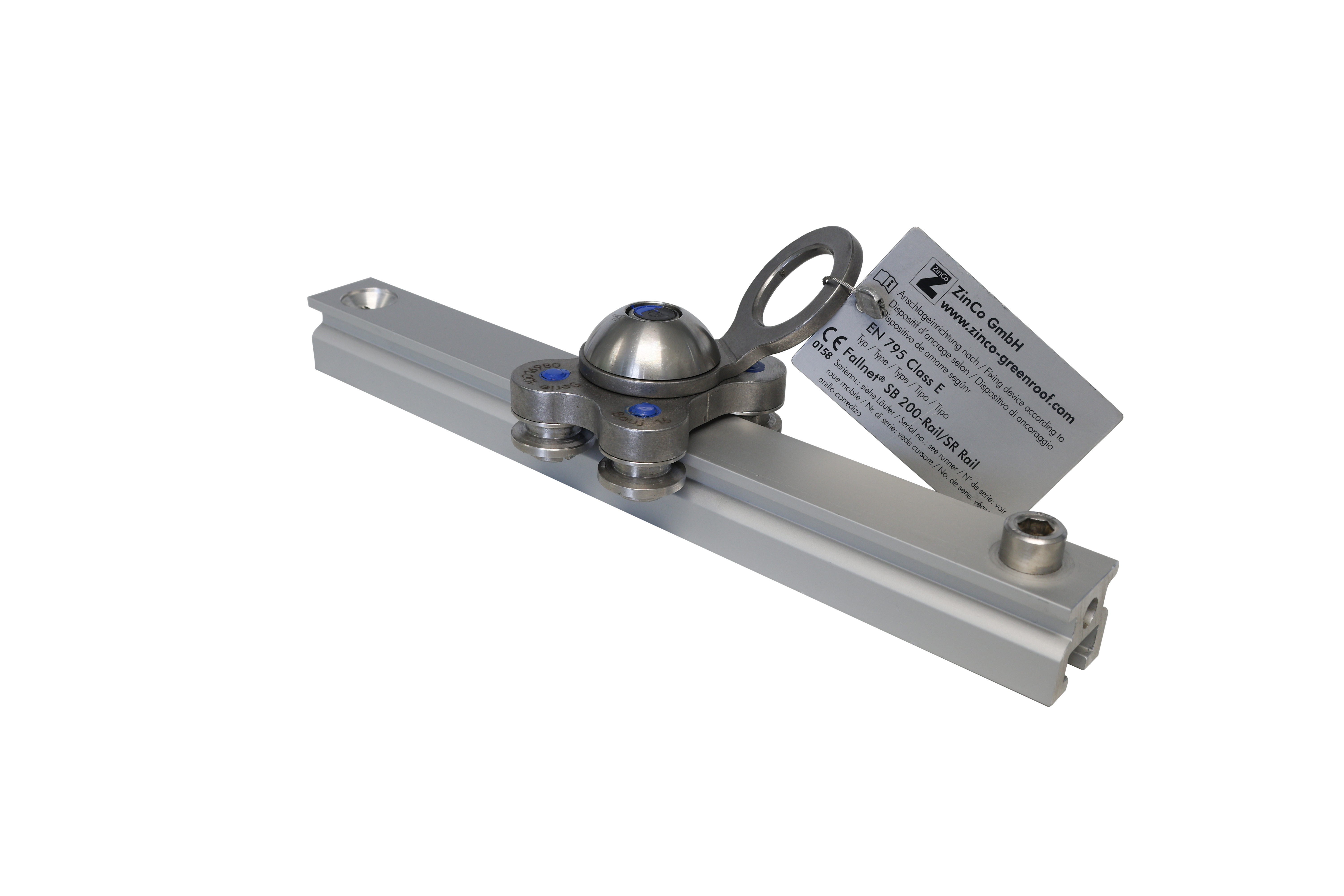 Zinco Läufer für Fallnet SR-Rail und SB 200-Rail