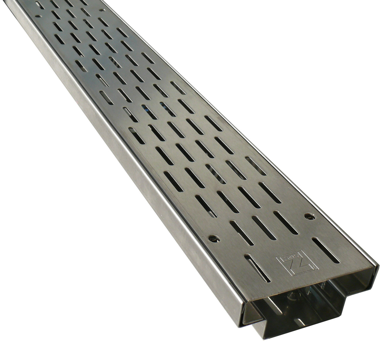 Zinco Balkon- und Terrassenrinne BTR höhenverstellbar von 40 - 55 mm